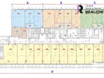 Pronájem kanceláře, Zlín, Kvítková, 29 m2