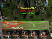 Prodej pozemku pro bydlení, Račice-Pístovice - Račice, 1282 m2