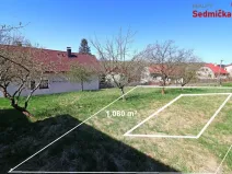 Prodej pozemku pro bydlení, Lhotka, 1080 m2