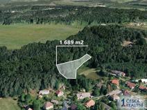 Prodej podílu lesa, Mírová pod Kozákovem, 844 m2