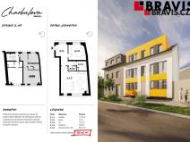 Prodej bytu 2+kk, Brno - Černovice, Charbulova, 38 m2