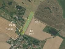 Prodej zemědělské půdy, Vladislav, 9702 m2