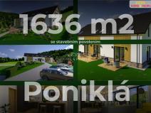 Prodej pozemku pro bydlení, Poniklá, 1636 m2