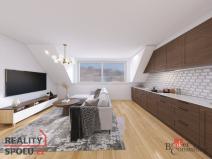 Prodej bytu 2+kk, Praha - Libeň, Heydukova, 51 m2