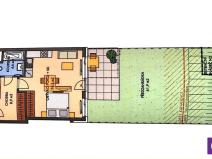 Prodej bytu 2+kk, Praha - Hlubočepy, náměstí Olgy Scheinpflugové, 41 m2