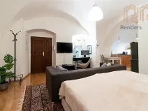 Pronájem bytu 1+kk, Praha - Malá Strana, Thunovská, 35 m2