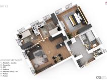 Prodej bytu 4+kk, Liberec, Na Ladech, 103 m2