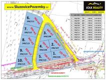 Prodej pozemku pro bydlení, Služovice, 735 m2