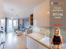 Prodej bytu 3+kk, Velká Bystřice, Nádražní I, 63 m2