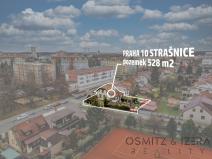 Prodej pozemku pro bydlení, Praha - Strašnice, Šibřinská, 528 m2