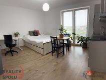 Pronájem bytu 1+kk, Plzeň - Újezd, Diamantová, 30 m2