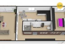 Pronájem bytu 2+1, Přerov, Bohuslava Němce, 53 m2