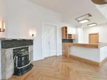 Pronájem bytu 3+kk, Praha - Smíchov, Janáčkovo nábřeží, 106 m2