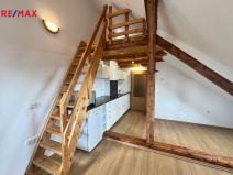 Pronájem bytu 1+kk, Dobříš, náměstí Svobody, 32 m2