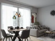 Pronájem bytu 1+kk, Praha - Stodůlky, Hábova, 40 m2