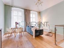 Pronájem bytu 2+kk, Praha - Karlín, Peckova, 86 m2