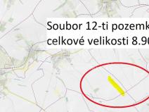 Prodej pole, Šaratice, 8900 m2