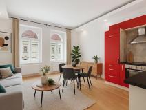 Pronájem bytu 3+kk, Praha - Břevnov, Na Petynce, 57 m2