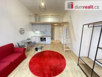 Pronájem bytu 1+kk, Praha - Smíchov, Na Valentince, 42 m2