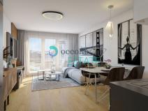 Prodej bytu 1+kk, Praha, Pod Harfou, 38 m2