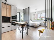 Pronájem bytu 1+kk, Praha - Michle, U plynárny, 37 m2