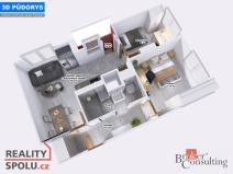 Prodej bytu 3+kk, Jablonec nad Nisou, Polní, 55 m2