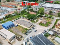 Pronájem komerčního pozemku, Brno - Horní Heršpice, Pražákova, 478 m2