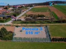 Prodej pozemku pro bydlení, Bohdalice-Pavlovice, 816 m2