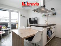 Pronájem bytu 2+kk, Brno - Žebětín, Přírodní, 43 m2