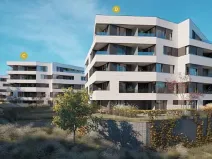 Pronájem bytu 2+kk, Praha - Karlín, U Sluncové, 55 m2