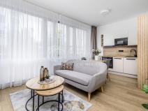 Pronájem bytu 1+kk, Praha, Pobřežní, 35 m2