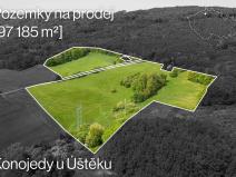 Prodej pole, Úštěk - Konojedy, 97185 m2