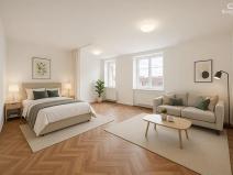 Prodej bytu 1+1, Plzeň, náměstí Míru, 55 m2