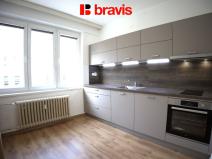 Pronájem bytu 1+1, Brno - Veveří, Cihlářská, 47 m2