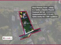 Prodej pozemku pro bydlení, Starý Plzenec - Sedlec, Na Štice, 567 m2
