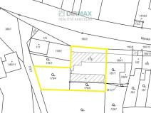 Prodej pozemku pro bydlení, Plzeň - Malesice, Mlýnská, 1210 m2