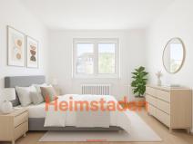 Pronájem bytu 2+1, Ostrava - Poruba, náměstí Jana Nerudy, 53 m2