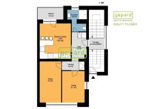 Pronájem bytu 3+kk, Brno - Židenice, Nopova, 48 m2