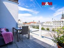 Pronájem bytu 1+kk, Pardubice - Zelené Předměstí, Smetanovo náměstí, 33 m2