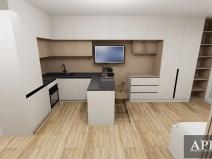 Pronájem bytu 1+kk, Zlín, Pod Hradem II, 27 m2