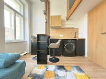 Pronájem bytu 1+kk, Praha - Nové Město, Sokolská, 17 m2