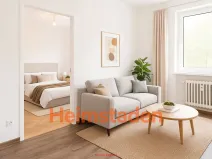 Pronájem bytu 2+1, Ostrava - Poruba, náměstí Jana Nerudy, 55 m2