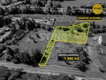 Prodej pozemku pro bydlení, Ostrava - Bartovice, 1406 m2