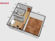 Pronájem bytu 1+1, Hradec Králové - Třebeš, Milady Horákové, 37 m2