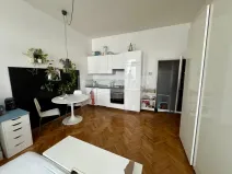Pronájem bytu 1+kk, Praha - Holešovice, Strojnická, 30 m2