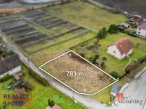 Prodej pozemku pro bydlení, Měník, 781 m2