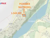 Prodej pozemku pro bydlení, Nekoř, 1543 m2