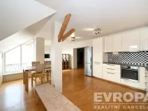 Pronájem bytu 2+kk, Praha - Podolí, Nedvědovo náměstí, 105 m2