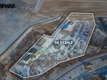 Prodej komerčního pozemku, Okříšky, Za tratí, 34555 m2