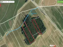 Prodej lesa, Ostřetín, 21595 m2